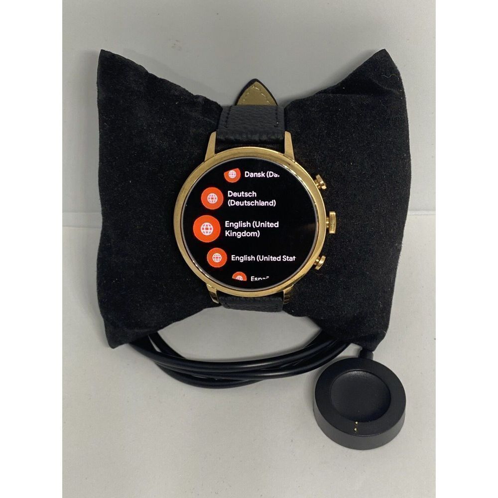 Fossil Gen 4 Authentic Digital Dial Smart Watch Custom Band FTW6031 AB197